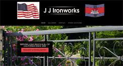 Desktop Screenshot of jjironworks.com