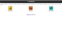 Tablet Screenshot of jjironworks.com